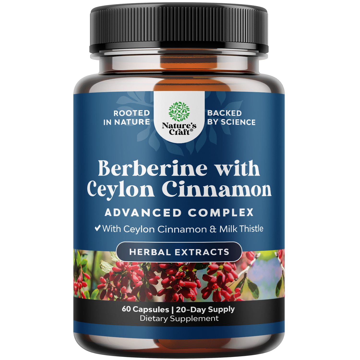 Berberine 1200mg per serving