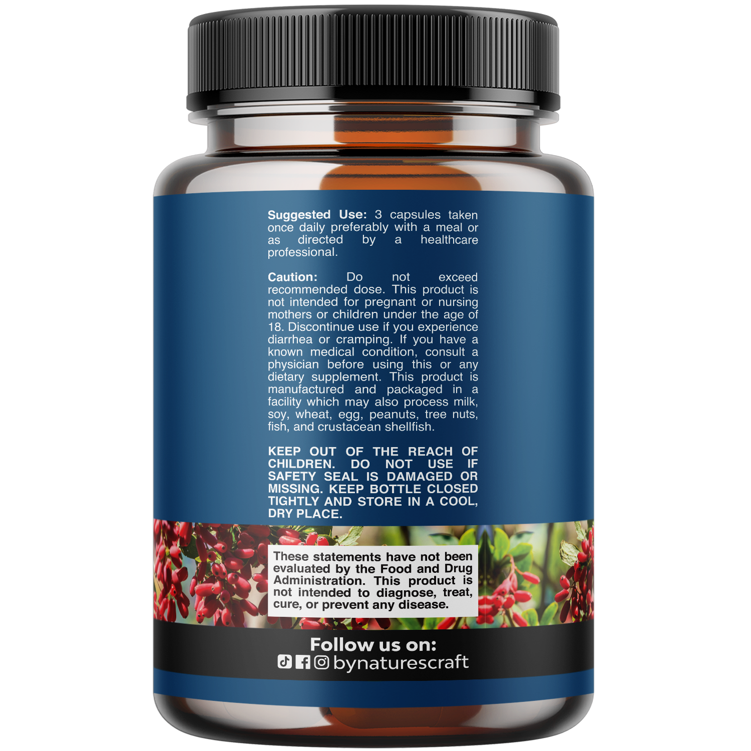 Berberine 1200mg per serving