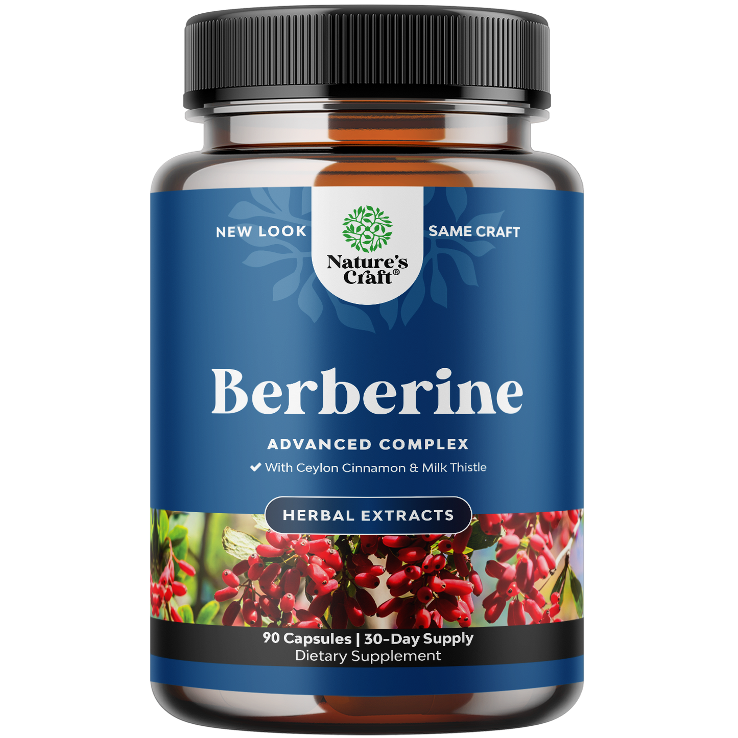 Berberine Complex - 90 Capsules - Nature's Craft