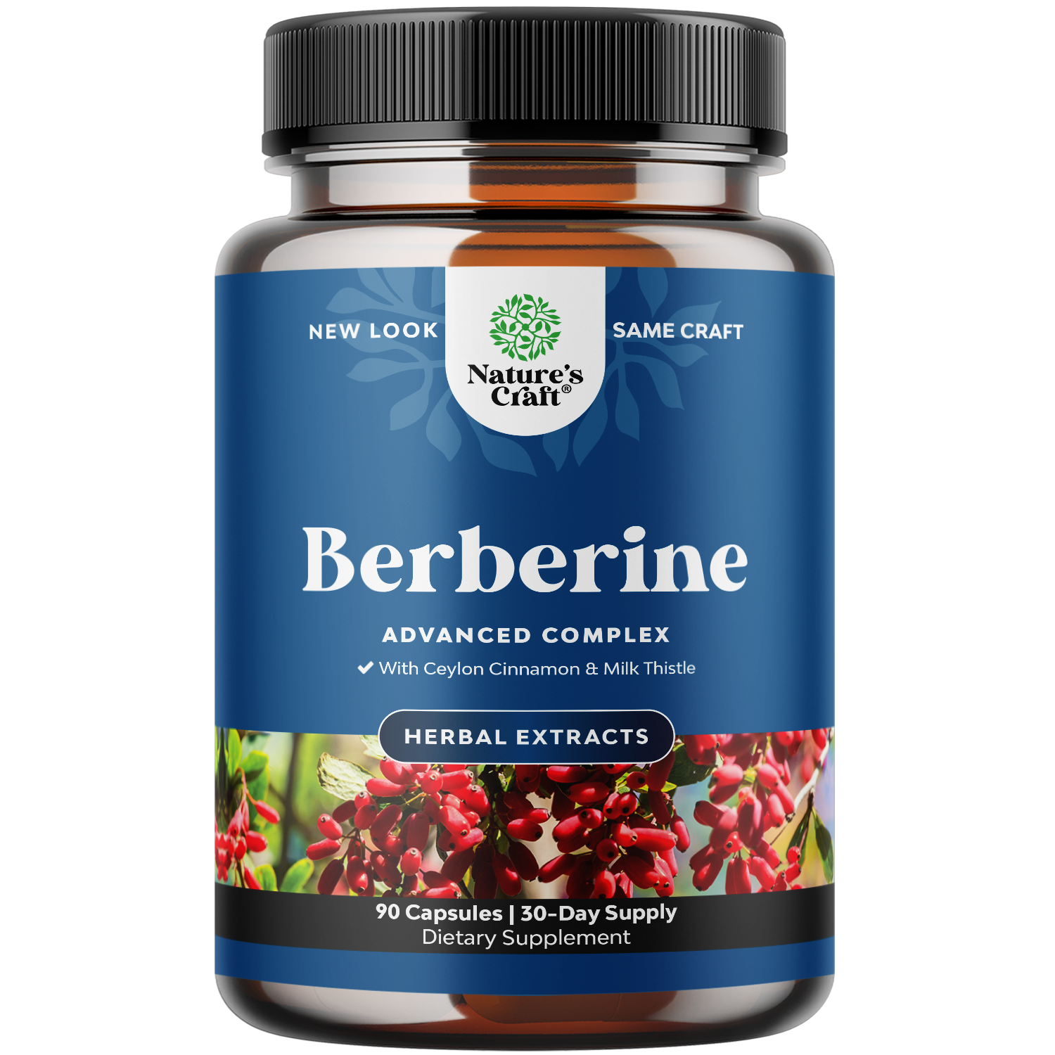 Berberine Complex - 90 Capsules - Nature's Craft