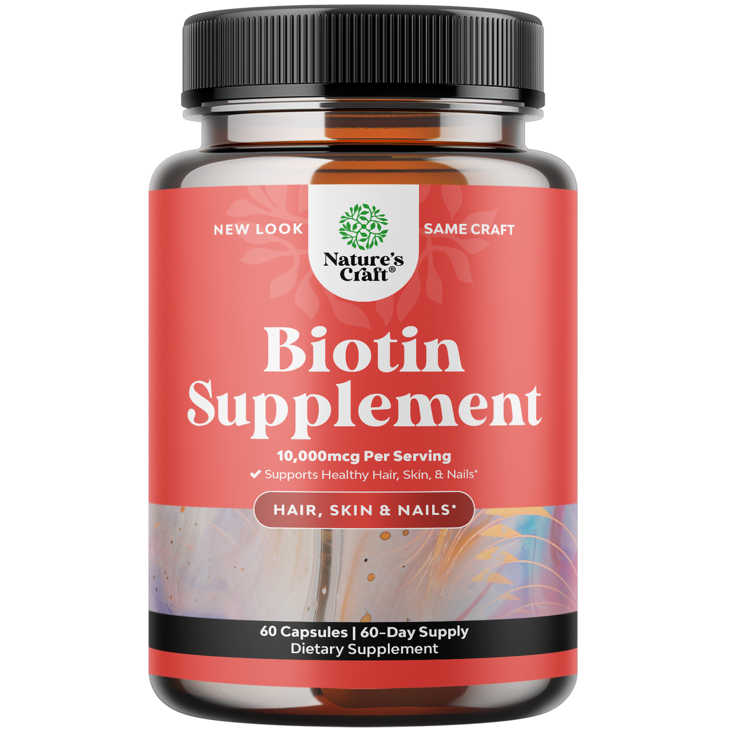 Biotin - 60 Capsules - Nature's Craft