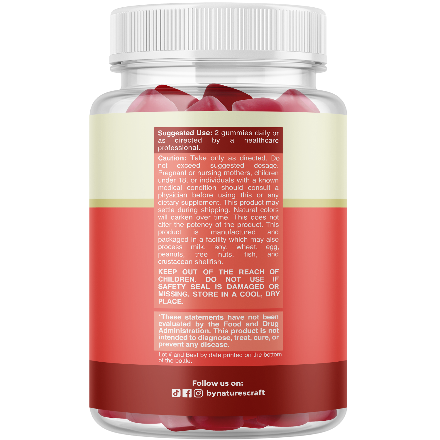 Biotin Gummies 5000mcg per serving