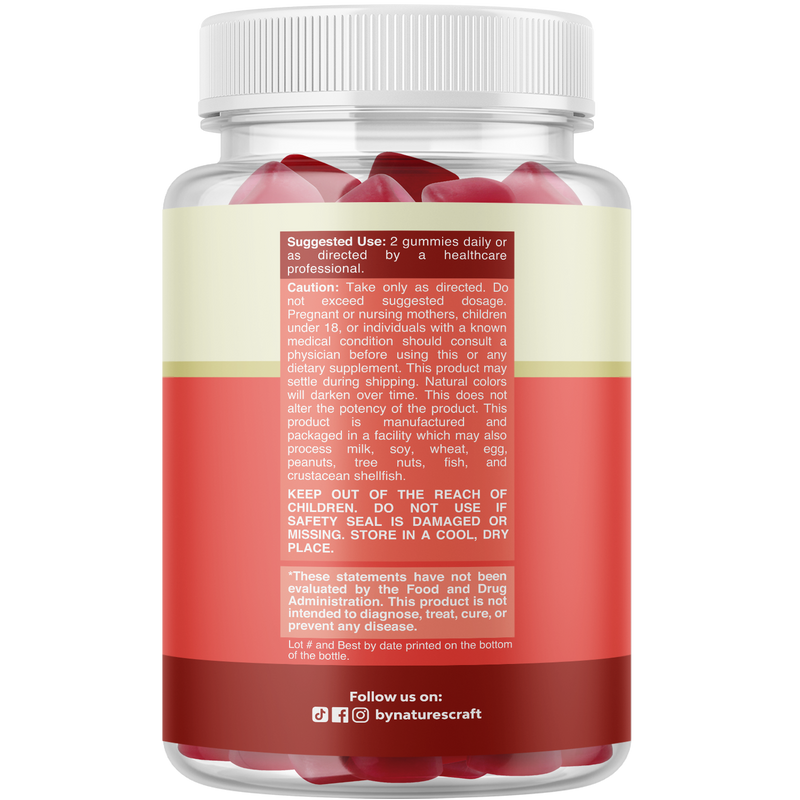 Biotin Gummies 5000mcg per serving