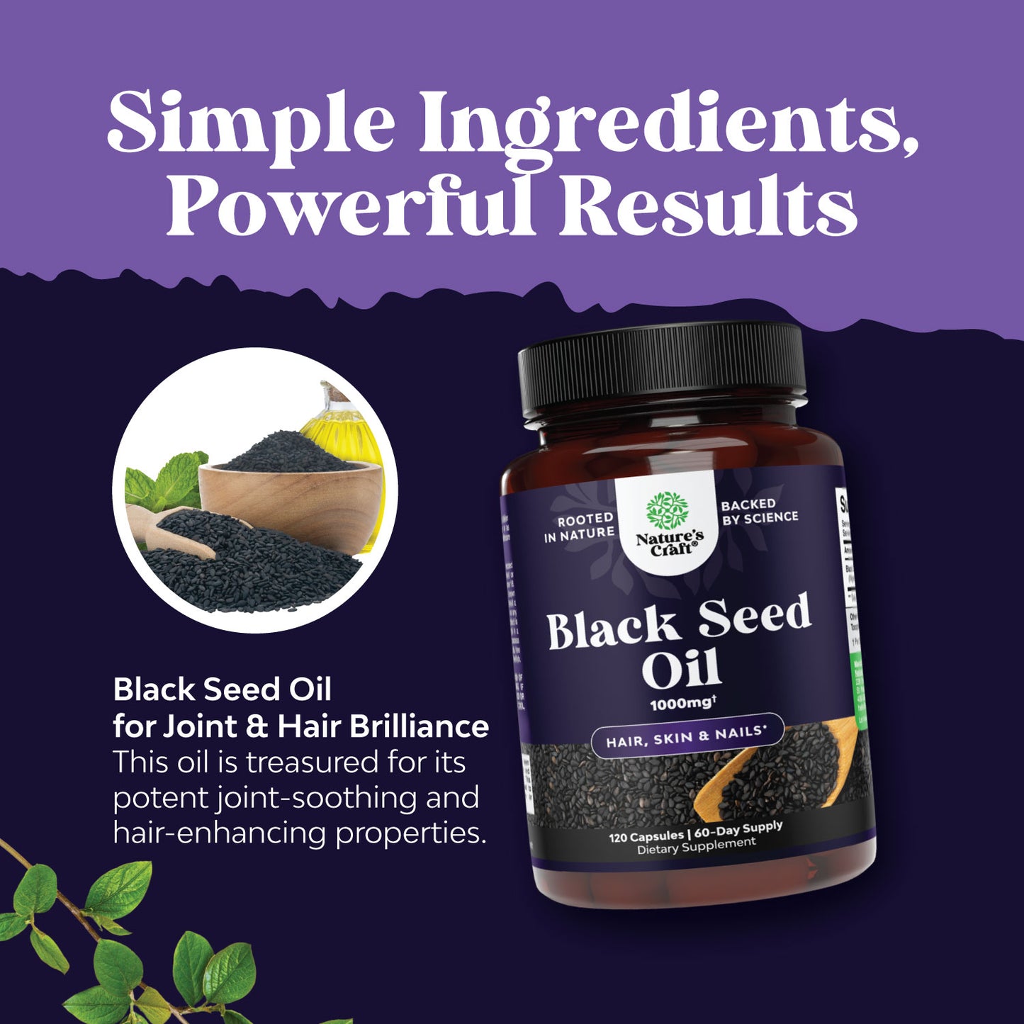 Black Seed Oil - 120 Capsules