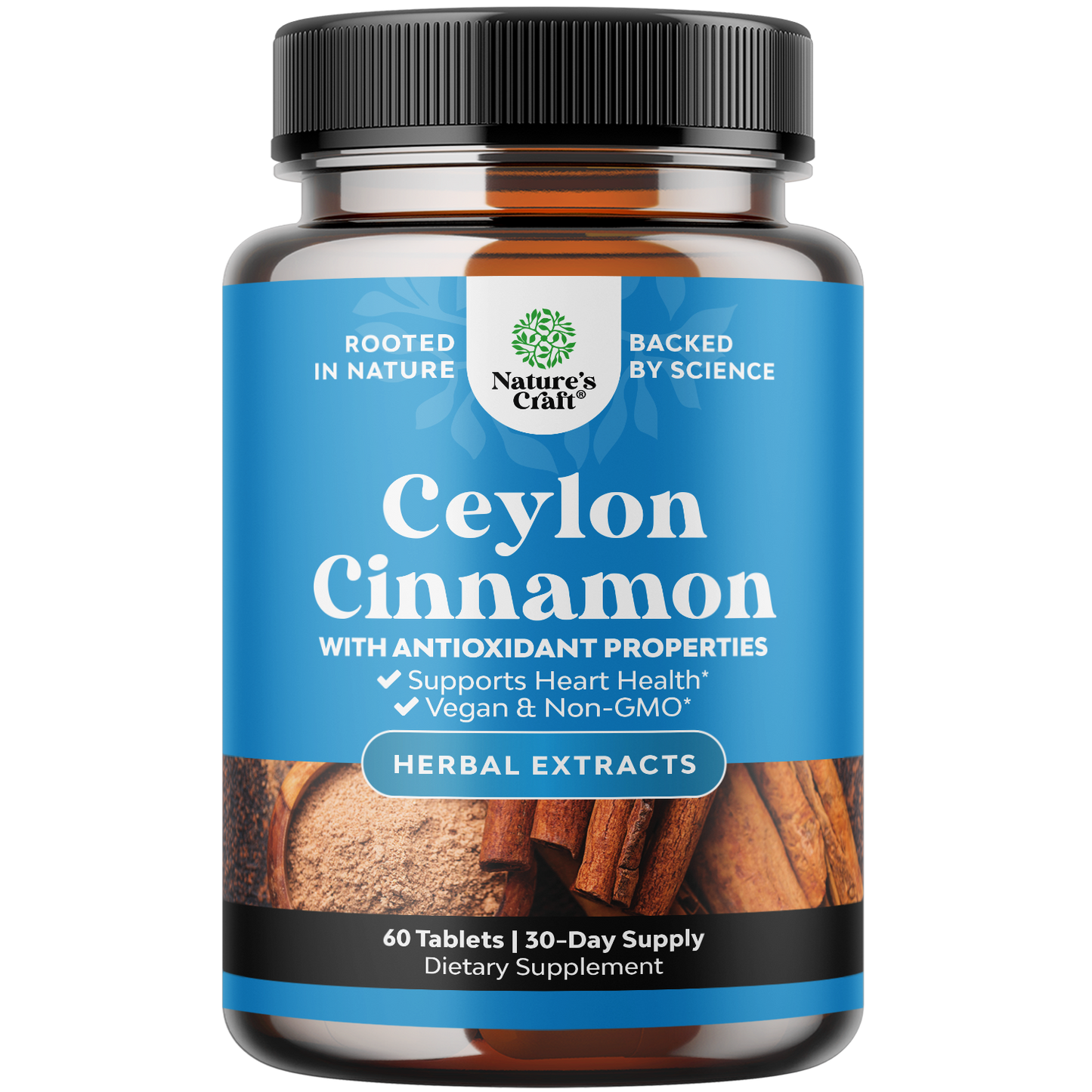 Ceylon Cinnamon 1000mg per serving