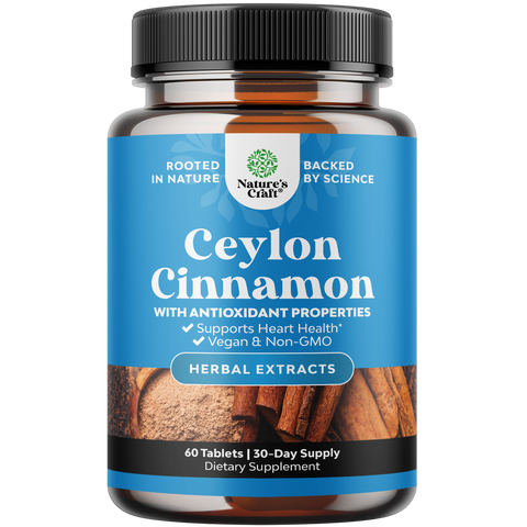Ceylon Cinnamon 1000mg per serving