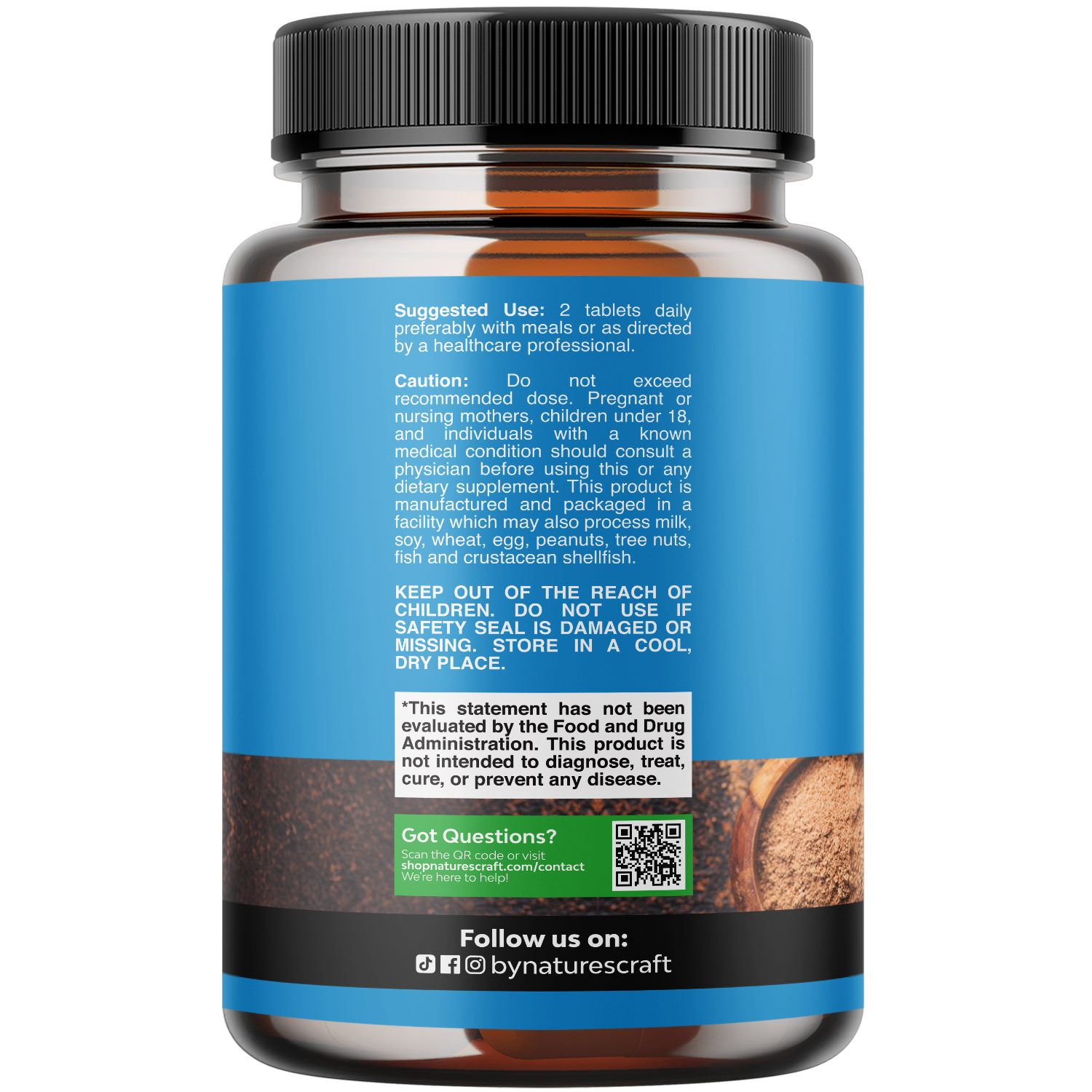 Ceylon Cinnamon 1000mg per serving