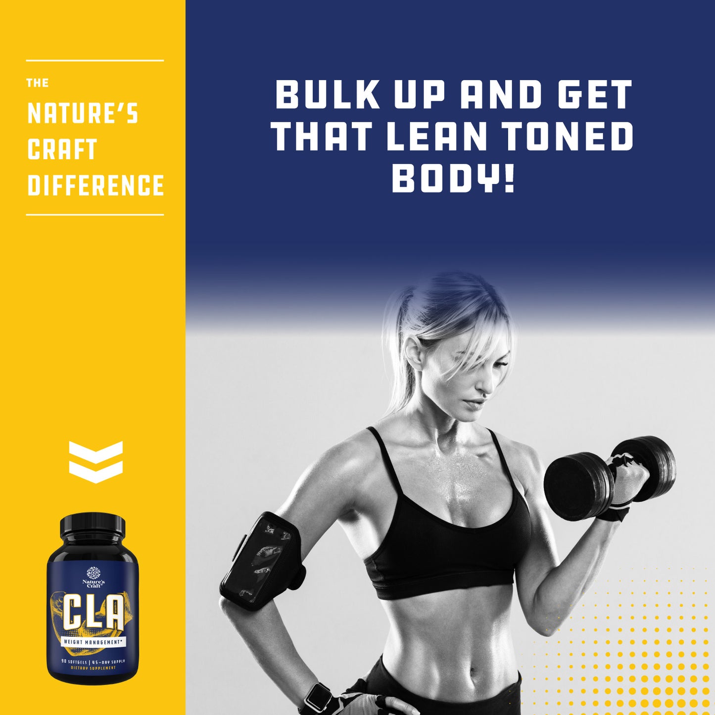 CLA - 90 Softgels - Nature's Craft