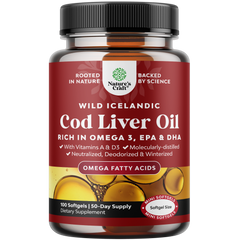 Cod Liver Oil 1000mg per serving