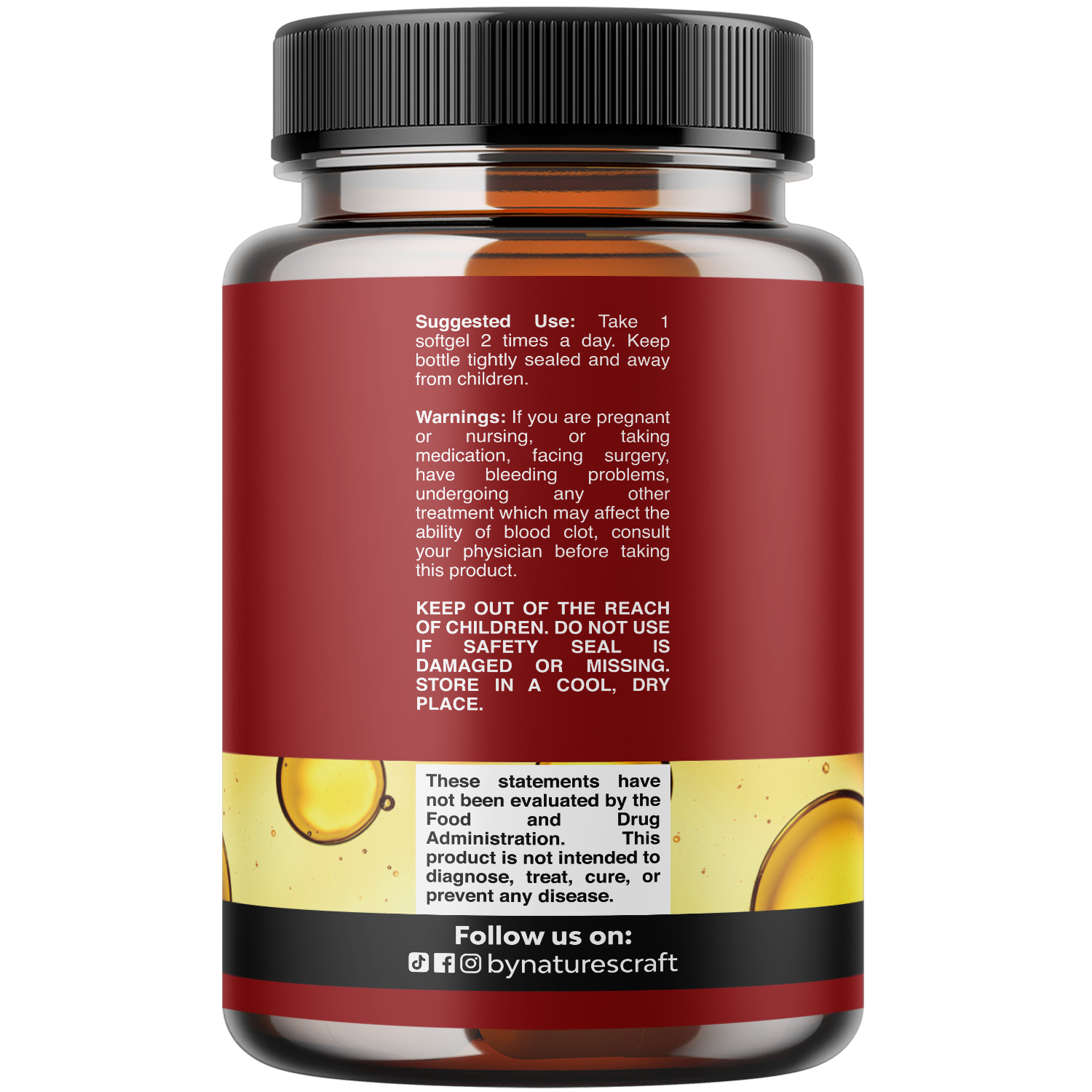 Cod Liver Oil 1000mg per serving