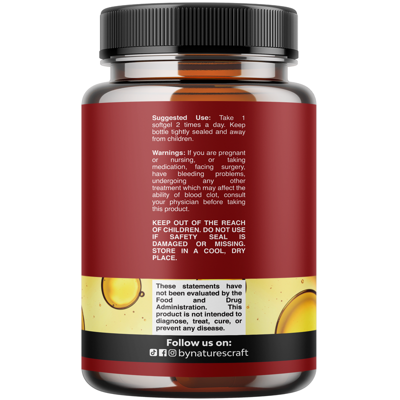 Cod Liver Oil 1000mg per serving