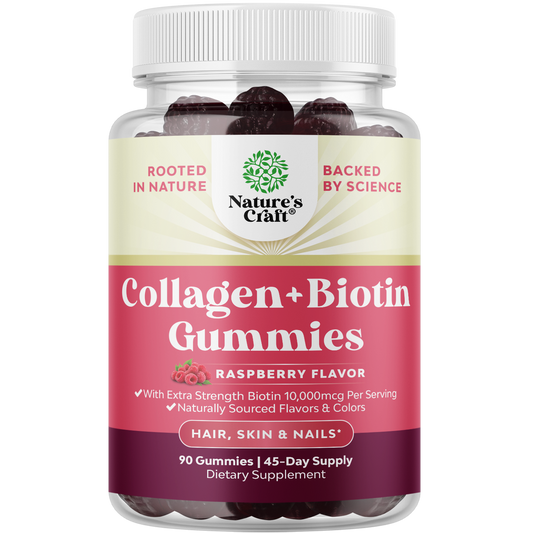Collagen + Biotin Gummies - 90 Gummies