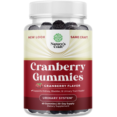 Cranberry Gummies 1000mg per serving