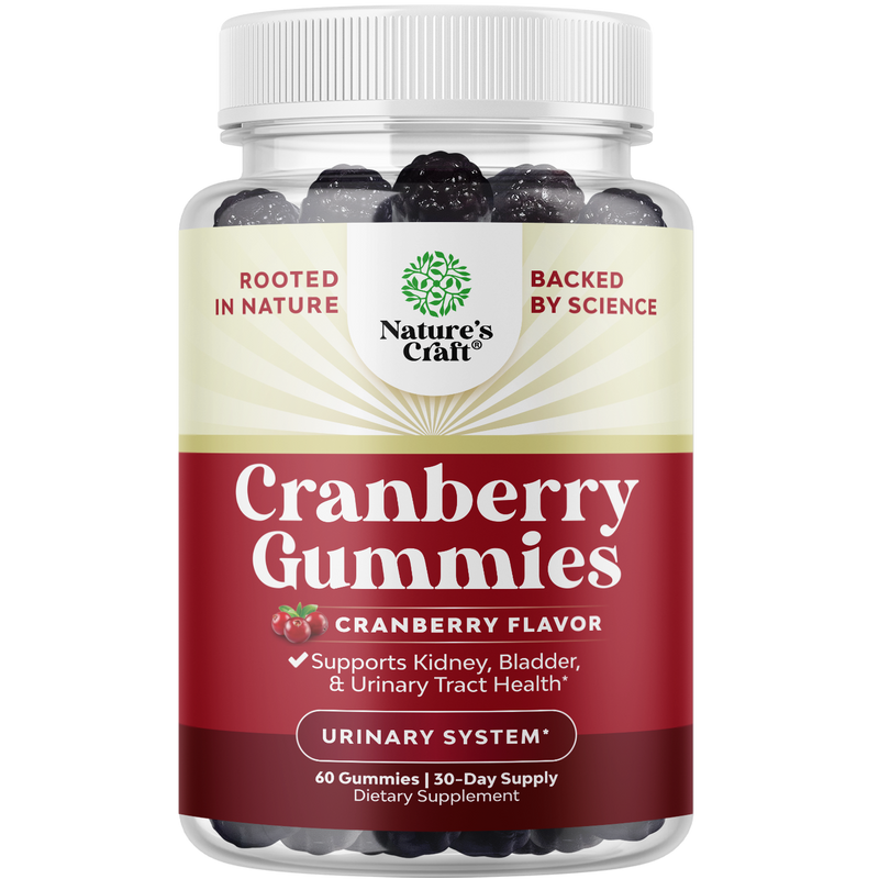 Cranberry Gummies 500mg per serving