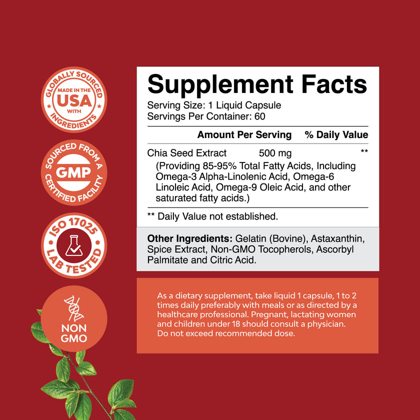 Chia Seed Oil