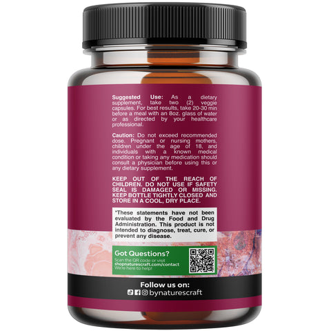 D Mannose & Cranberry 1000mg per serving