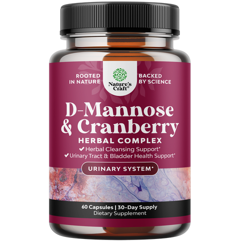 D Mannose & Cranberry 1000mg per serving