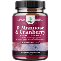 D Mannose & Cranberry 1000mg per serving