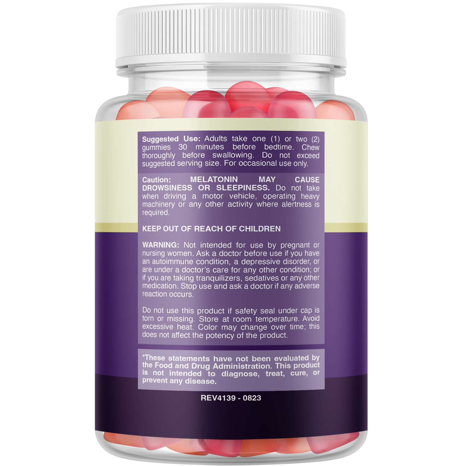Melatonin Gummies 10mg per serving