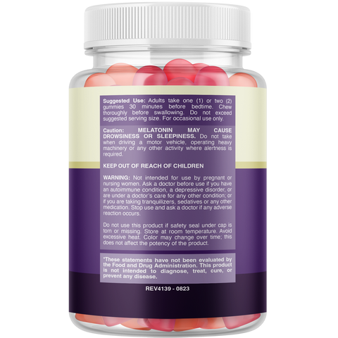 Melatonin Gummies 10mg per serving