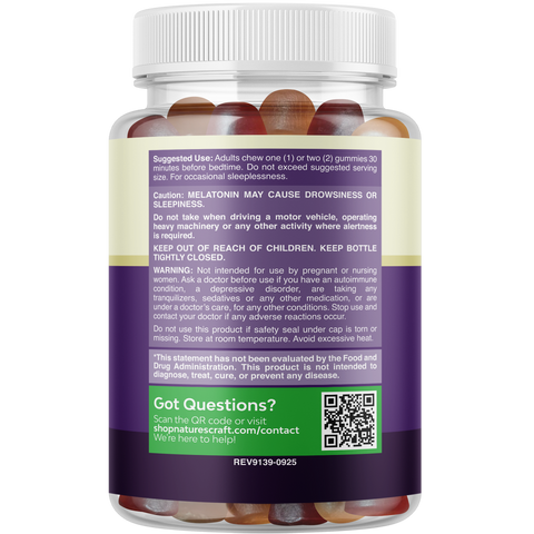 Melatonin Gummies 10mg per serving