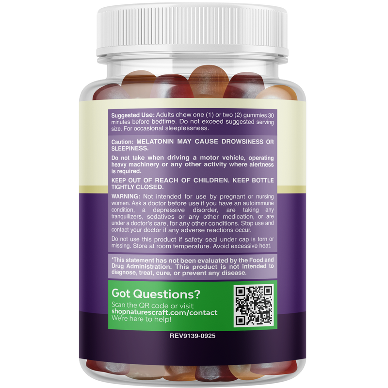 Melatonin Gummies 10mg per serving