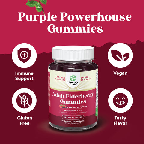 Adult Elderberry Gummies