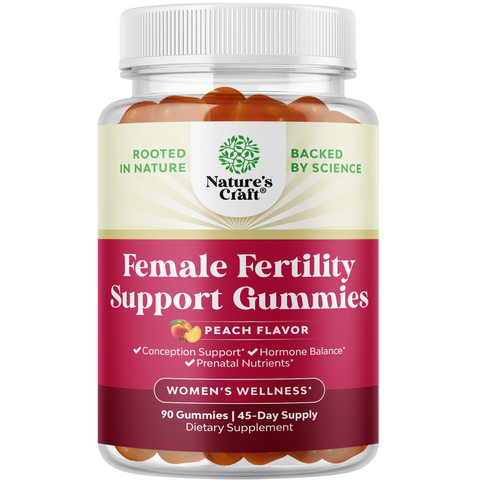 Female Fertility Support Gummies