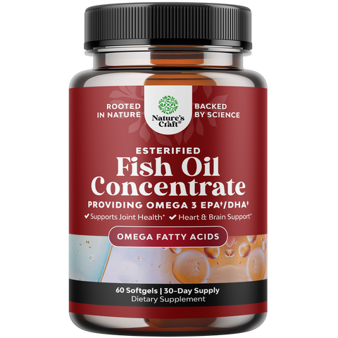 aromatic fish pol Fish Oil Concentrate 2000mg per serving – Nature's Craft