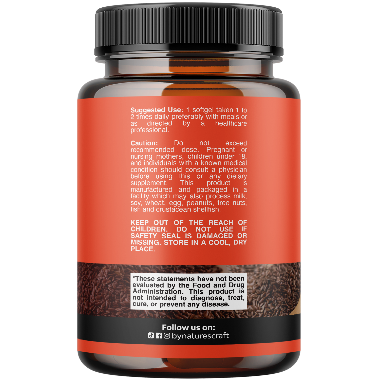 Flaxseed 1000mg per serving