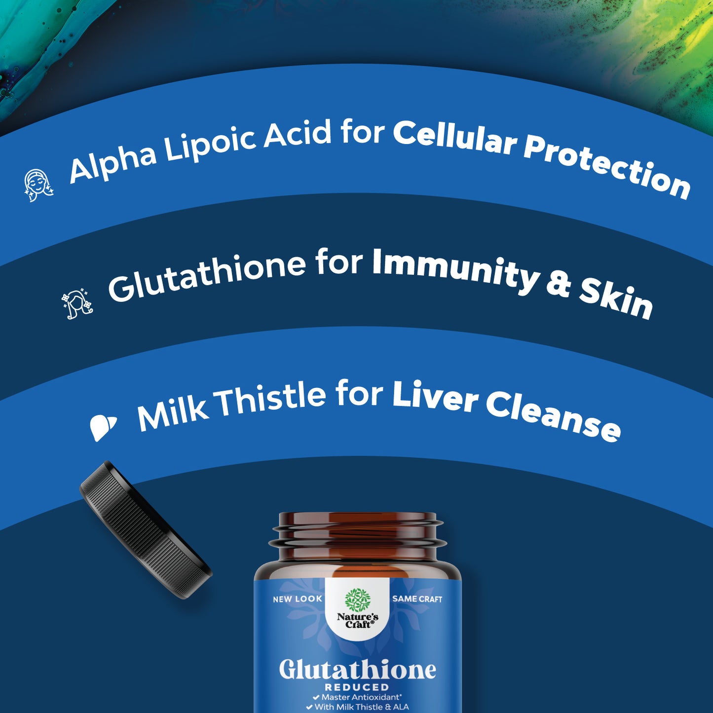 Glutathione - 15 Capsules - Nature's Craft
