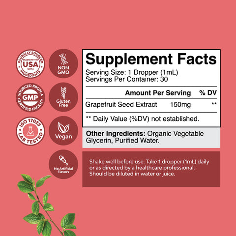 grapefruit seed extract for plants Grapefruit Seed Extract – Nature's Craft