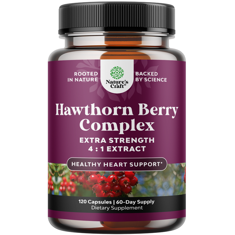 Hawthorn Berry Complex 1330mg per serving