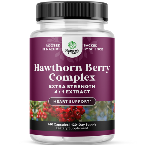 Hawthorn Berry Complex 1330mg per serving