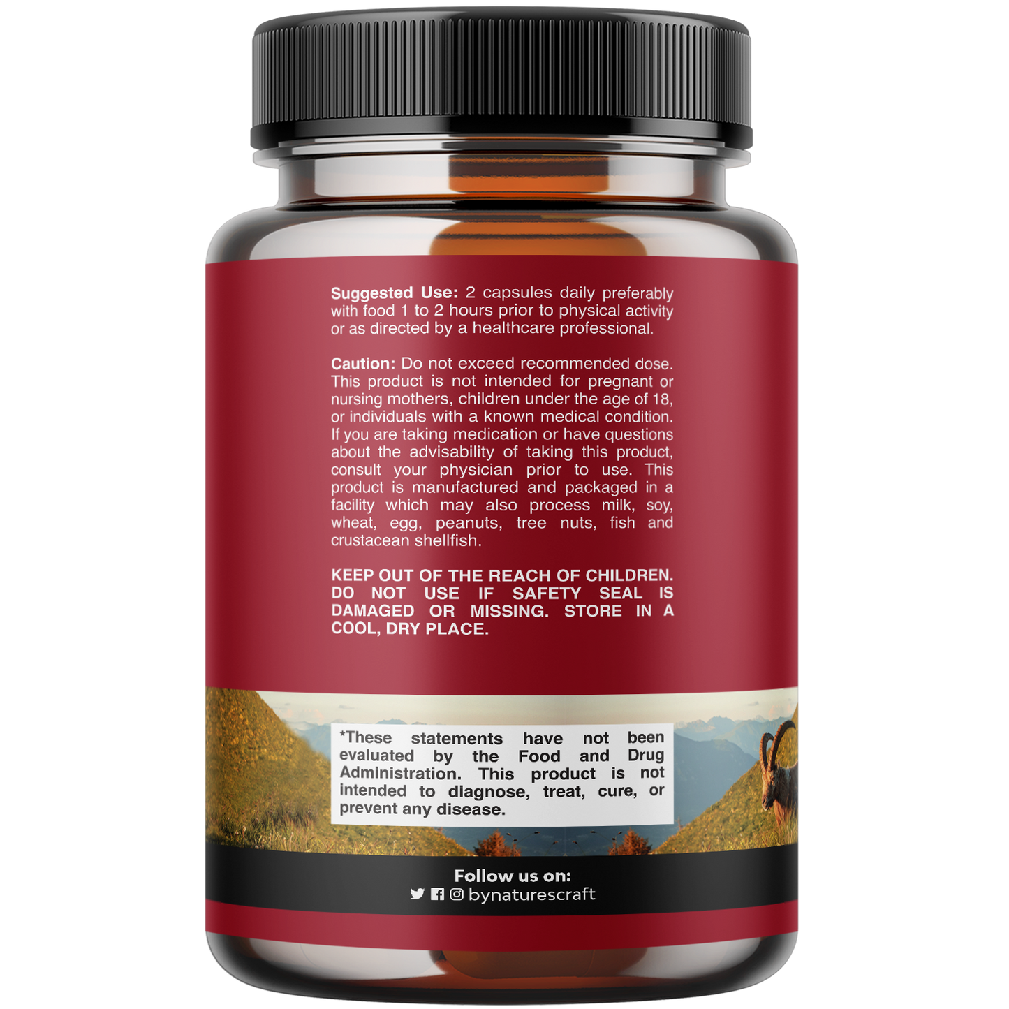 Horny Goat Weed - 180 Capsules