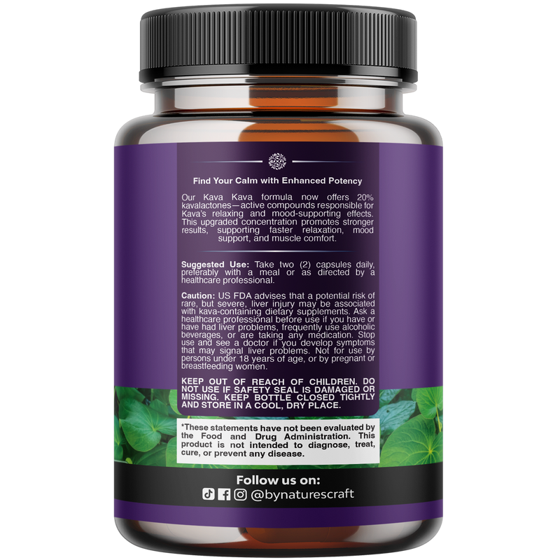 Kava Kava 1000mg per serving