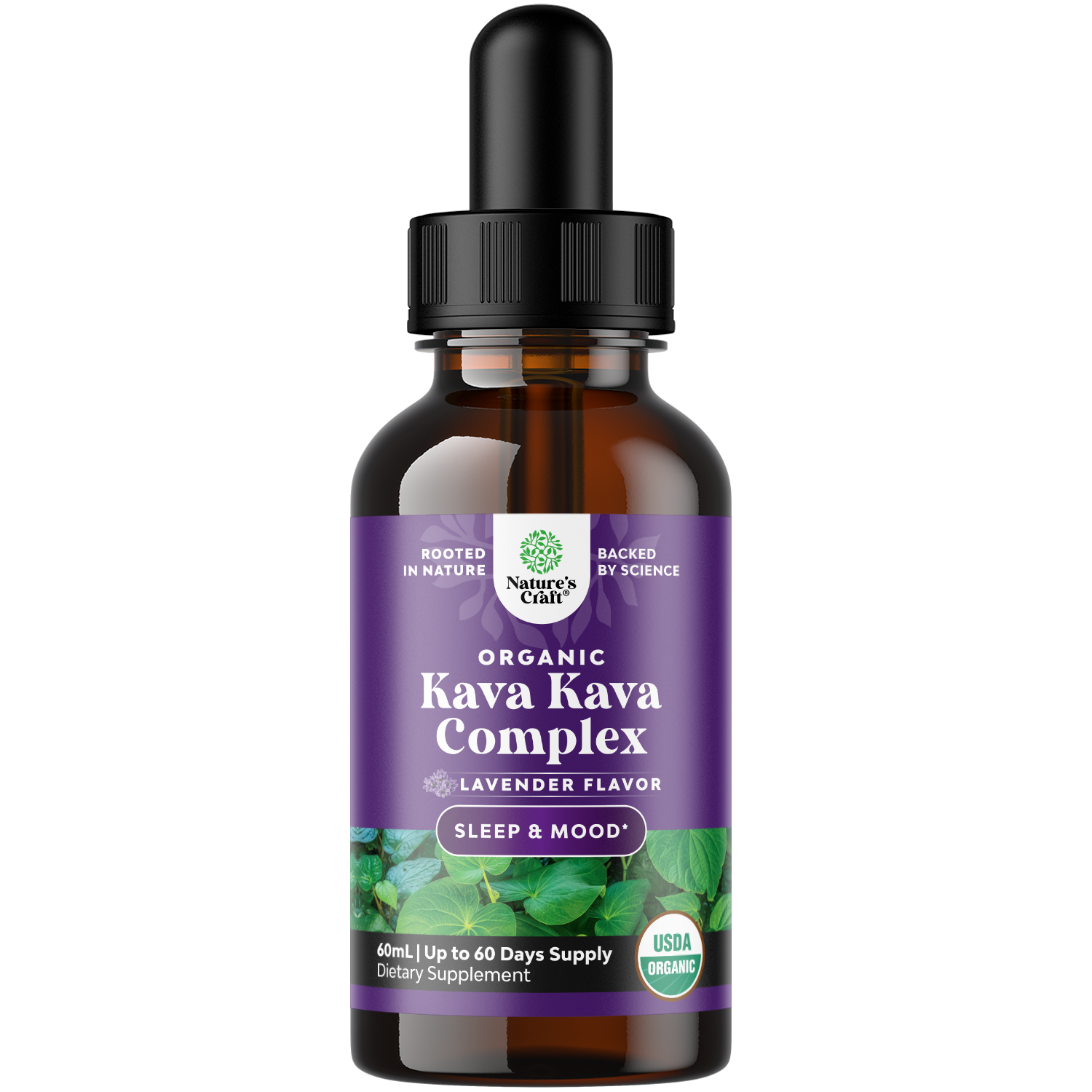Organic Kava Kava Complex - 1ml per serving