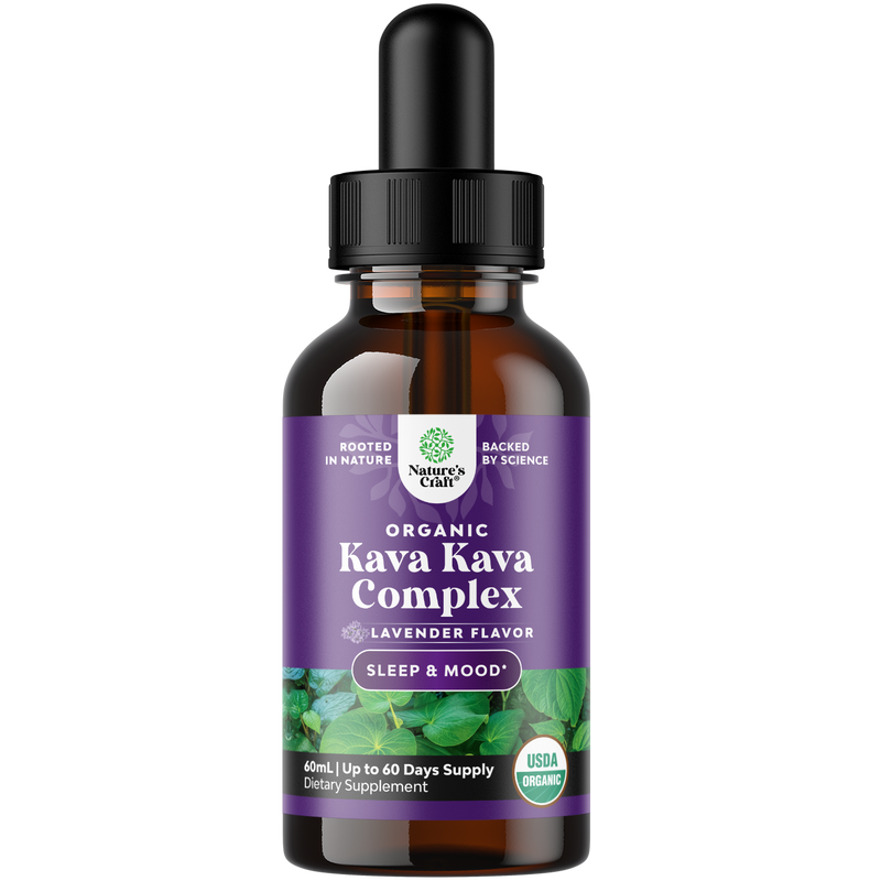 Organic Kava Kava Complex - 1ml per serving