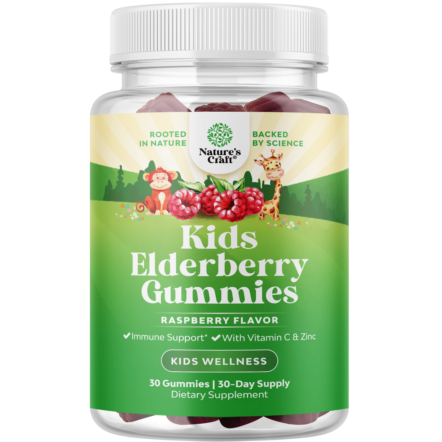 Elderberry for Kids - 30 Gummies - Nature's Craft
