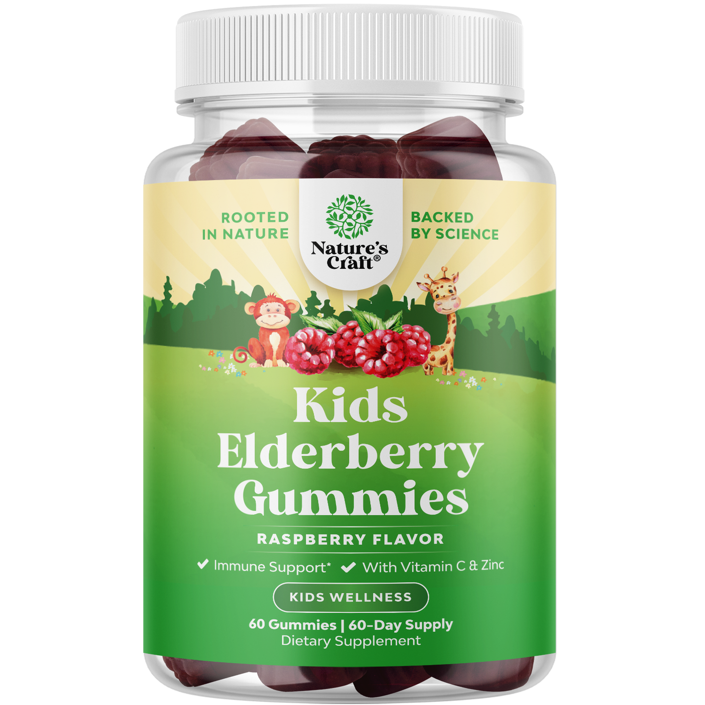 Kids Elderberry Gummies - 60 Gummies