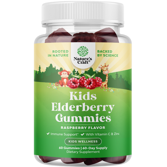 Kids Elderberry Gummies - 60 Gummies