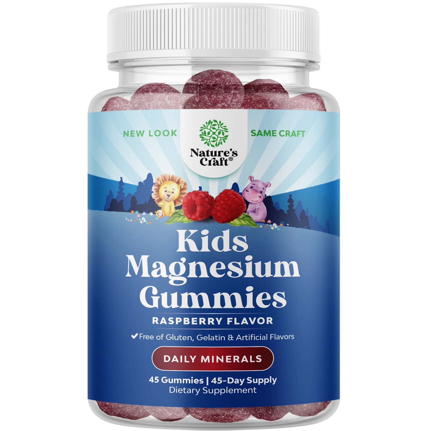 Kids Magnesium Gummies - 45 Gummies