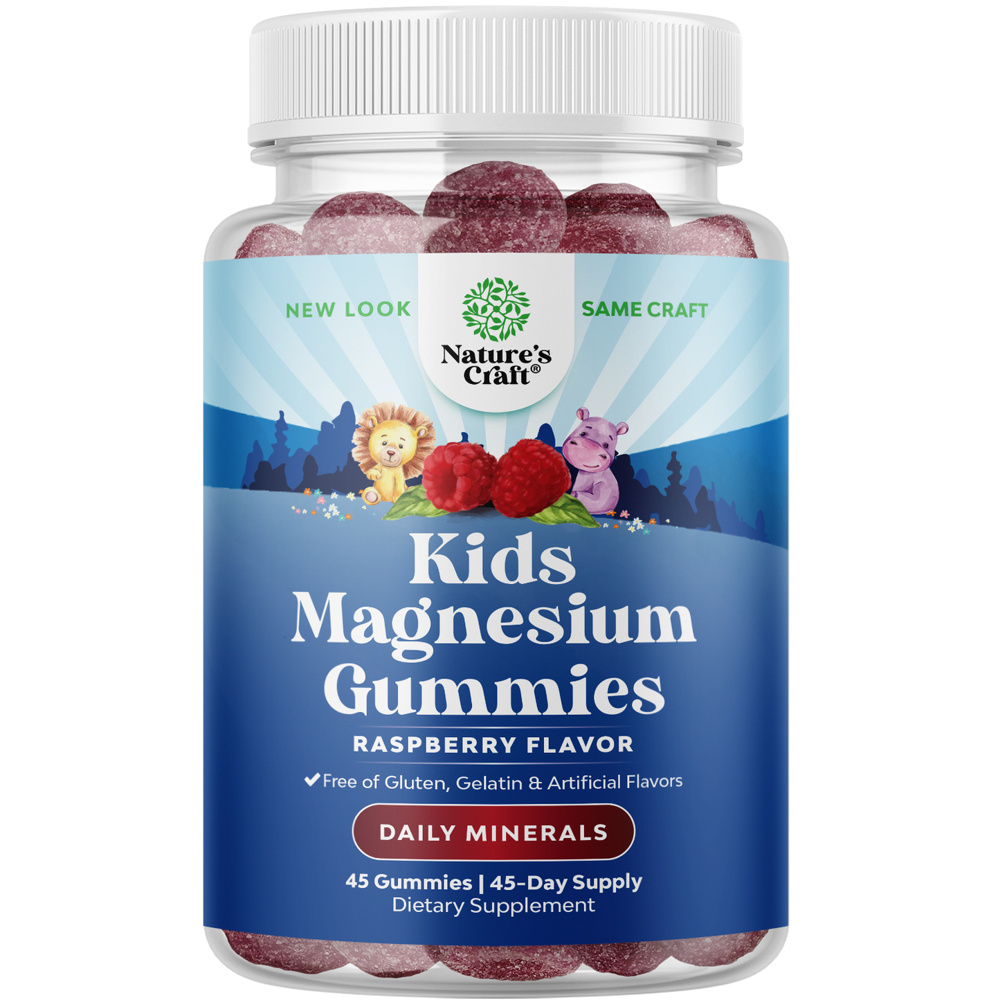 Kids Magnesium Gummies - 45 Gummies