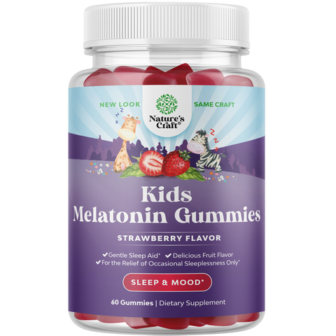 Melatonin for Kids - 60 Gummies - Nature's Craft