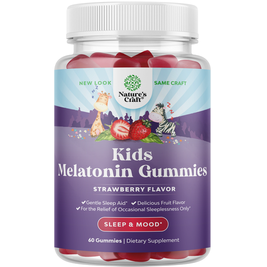 Melatonin for Kids - 60 Gummies - Nature's Craft