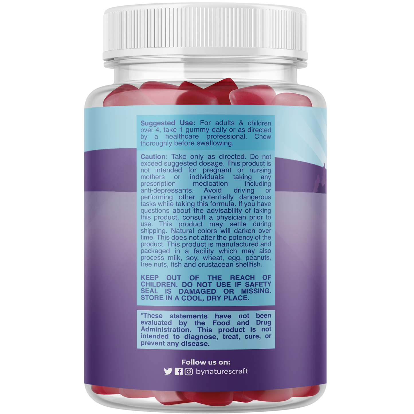 Melatonin for Kids - 60 Gummies - Nature's Craft