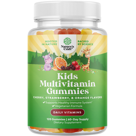 Multivitamin for Kids - 120 Gummies - Nature's Craft