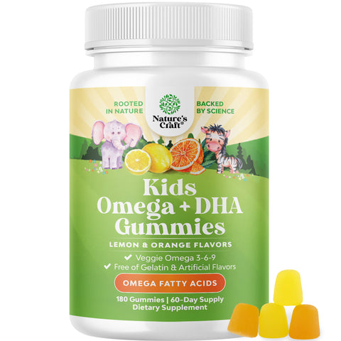Kids Omega + DHA Gummies