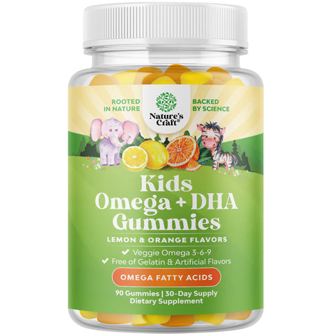 Kids Omega + DHA Gummies