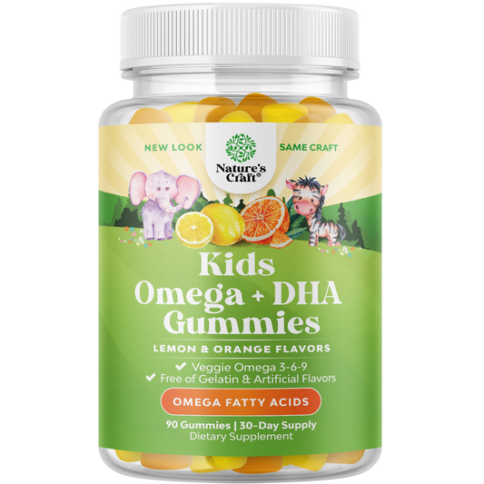 Kids Omega + DHA Gummies - 90 Gummies